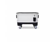 CONSERVADORA IGLOO 118L PARTY BAR CON RUEDAS GRIS 1P 99X55X68CM 34413