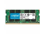 MEMORIA RAM PARA NOTEBOOK DDR4 CRUCIAL 16GB 3200 MHZ