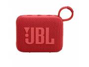 PARLANTE JBL GO4 4W JBLGO4REDAM BT/BAT/IP67/ROJO