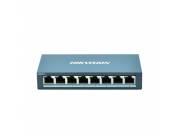 SWITCH HIKVISION DS-3E0508-O 8P/1GBPS METAL PARED/ESCRITORIO