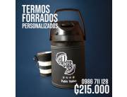 Termos forrados personalizados