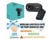 WEBCAM LOGITECH C270 HD 720P 1280X720 3MP