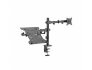 SOPORTE FTX PARA 1 MONITOR 17" A 32" Y 1 NOTEBOOK 14" A 15.6" FTX66-C024ML