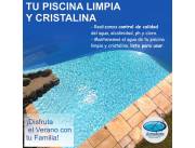 Limpieza y mantenimiento de piscinas