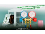 ¡Garantía de frescura en cada servicio! Recarga de Gas R22 y Ecologico 410