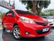 TOYOTA NEW VITZ 2012 FULL EQ. 1.5CC 4X2 AUTOMATICO- COLOR ROJO- LISTO P/ CIRCULAR UNICO