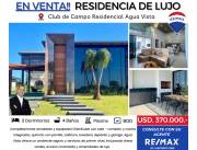 Casa en el exclusivo Club de Campo Residencial Agua Vista