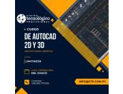 Curso Autocad 2D y 3D: Aprende, Diseña y Triunfa