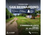 Terrenos en Venta en Zona Cristóbal Colón, San Bernardino