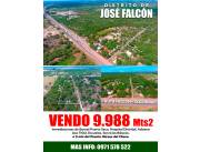 Terreno de 9.988 mts2 en José Falcón (Zona Chacoi)