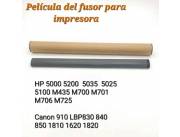 Película o film del fusor para impresora HP 5200 5000 5035 5025 5100 M435nw, M700 M701 M70