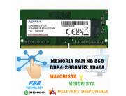 MEMORIA RAM NB 8GB DDR4-2666MHZ ADATA