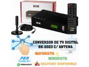 CONVERSOR DE TV DIGITAL BK-2023 C/ ANTENA