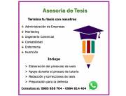 Asesoria de Tesis