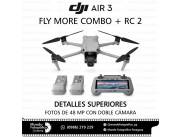 Drone DJI AIR 3 Fly More Combo + RC 2. Adquirila en cuotas!