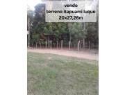 VENDO TERRENO EN LUQUE ZONA ITAPUAMI