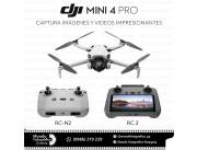 Drone DJI Mini 4 Pro. Adquirila en cuotas!