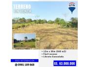 TERRENO EN VENTA‼️ J.Augusto Saldivar - (Límite c/Capiatá)