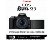 Cámara Canon EOS SL3 Kit 18-55mm. Adquirila en cuotas!