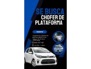 Choferes para Plataforma