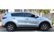 VENDO HERMOSO KIA NEW SPORTAGE 2016 TURBO DIESEL AUTOMATIC TITULO CHAPA MERCOSUR DE GARDEN