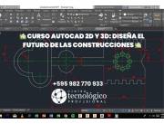 Conviértete en un Experto con el Curso Autocad 2D y 3D