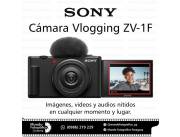 Cámara Vlogging Sony ZV-1F. Adquirila en cuotas!