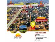 TERRENO EN VENTA DE 522 M² en km 14 Monday- MINGA GUAZÚ.