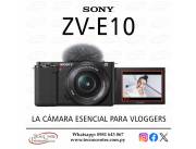 Cámara Sony ZV-E10 Kit 16-50mm. Adquirila en cuotas!