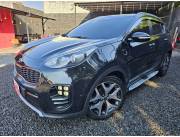 HERMOSO Y UNICO KIA NEW SPORTAGE 2016 NEGRO FULL DIESEL AUTOMATICO SECUENCIAL CUERO