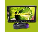 Autoradio Ecopower ep-7020 con pantalla tactil de 7 pulgadas