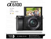 Cámara Sony A6100 Kit 16-50mm. Adquirila en cuotas!