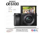 Cámara Sony A6100 Kit 16-50mm. Adquirila en cuotas!