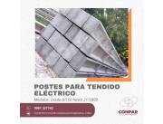 POSTES TENDIDO ELÉCTRICO H° A°