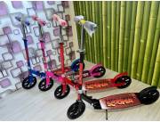 MONOPATIN DE METAL SCOOTER. AGUANTA HASTA 100KG
