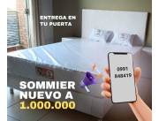 Dormi como un rey/reina!! Oferta de SOMMIER NUEVO con DELIVERY GRATIS