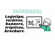 Necesitas un logo para tu empresa? Te ayudamos!