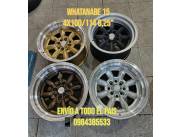 Whatanabe 15 4x100/114 8,25 nuevos en caja