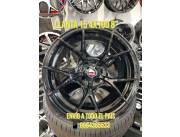 Llanta 15 4x100/114 8 nuevos en caja