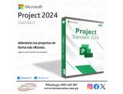 Microsoft Project Standard 2024. Adquirila en cuotas!
