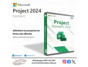 Microsoft Project Standard 2024. Adquirila en cuotas!