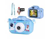 CÁMARA ARGOMTECH PARA SELFIE ARG-AC-9181BL IPS/40MP/FHD/USB PARA NIÑOS