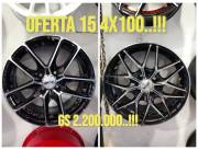 Oferta Llanta Deportiva 15 4x100 nuevos en caja