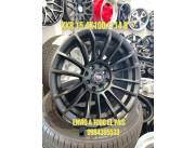 Llanta Deportiva 15 4x100/114 8 nuevos en caja