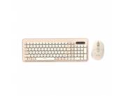 TECLADO+MOUSE WIR/BT FTXGK02 NUM/POR/GOLD 106142