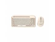 TECLADO+MOUSE WIR/BT FTXGK01 POR/POP/GOLD 106081