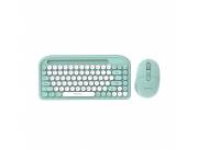 TECLADO+MOUSE WIR/BT FTXGK01 POR/POP/VERD 106104