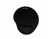 MOUSE PAD FTX FTXMPG01 CON APOYO GEL NEGRO