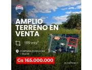 Amplio Terreno en Villeta en esquina