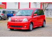 Toyota Sienta año 2009 rojo - Entrega 10.000.000 - RECIEN IMPORTADO